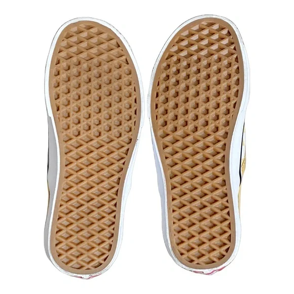 Vans - Classic Slip-On (Checkerboard) Ochre/True US Men’s Size 4, US Women’s 5.5 - Picture 3 of 10